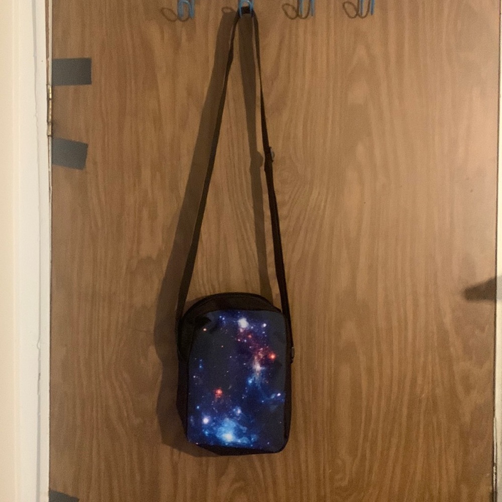 Galaxy shoulder bag